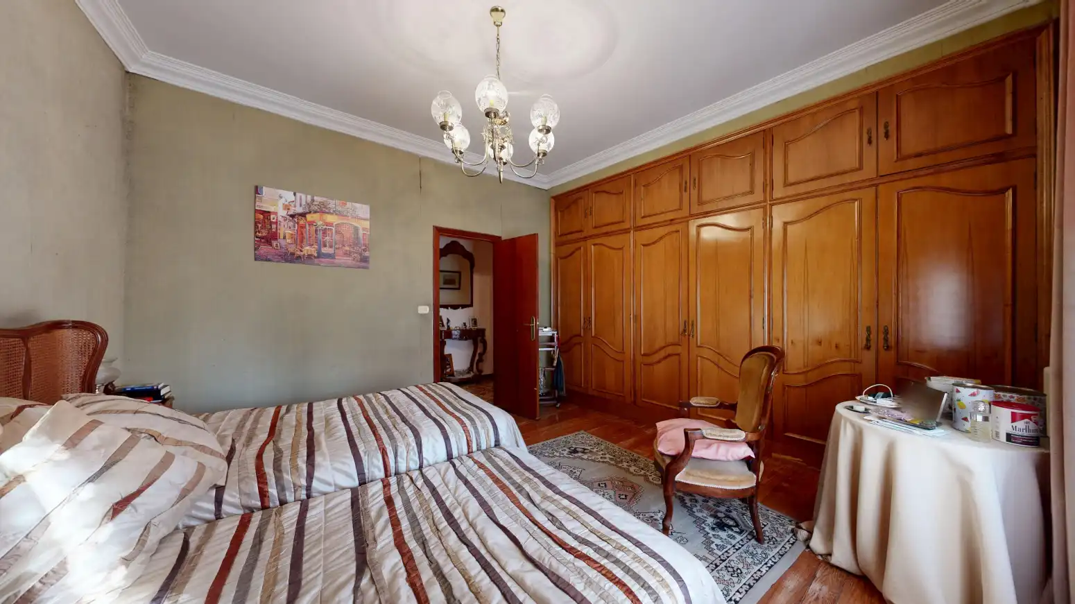 Bedroom of Houses for sale in Tafalla  with Heating, Private garden and Parquet flooring
