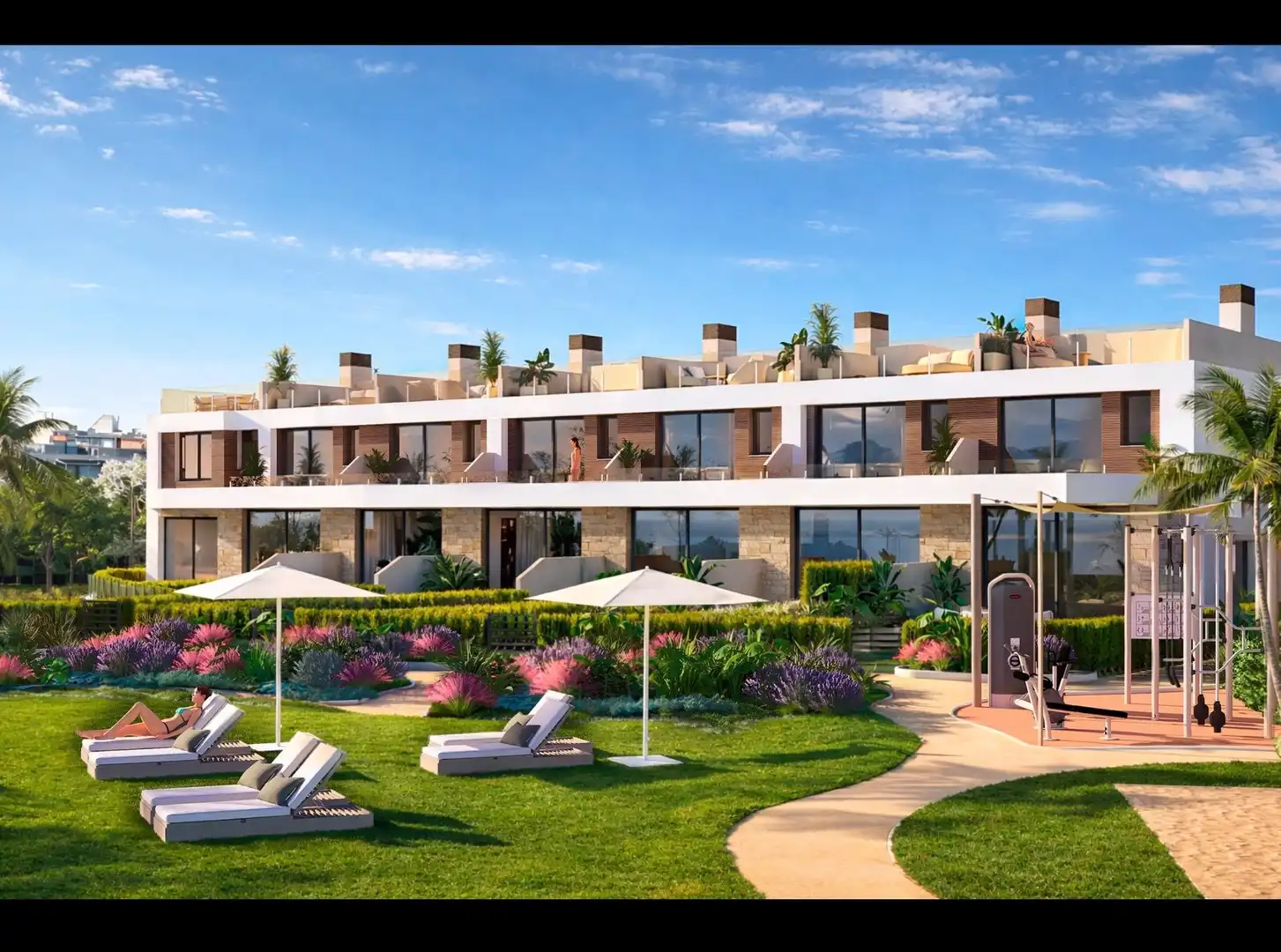 Terraza de Casa o chalet en venta en Playa Muchavista