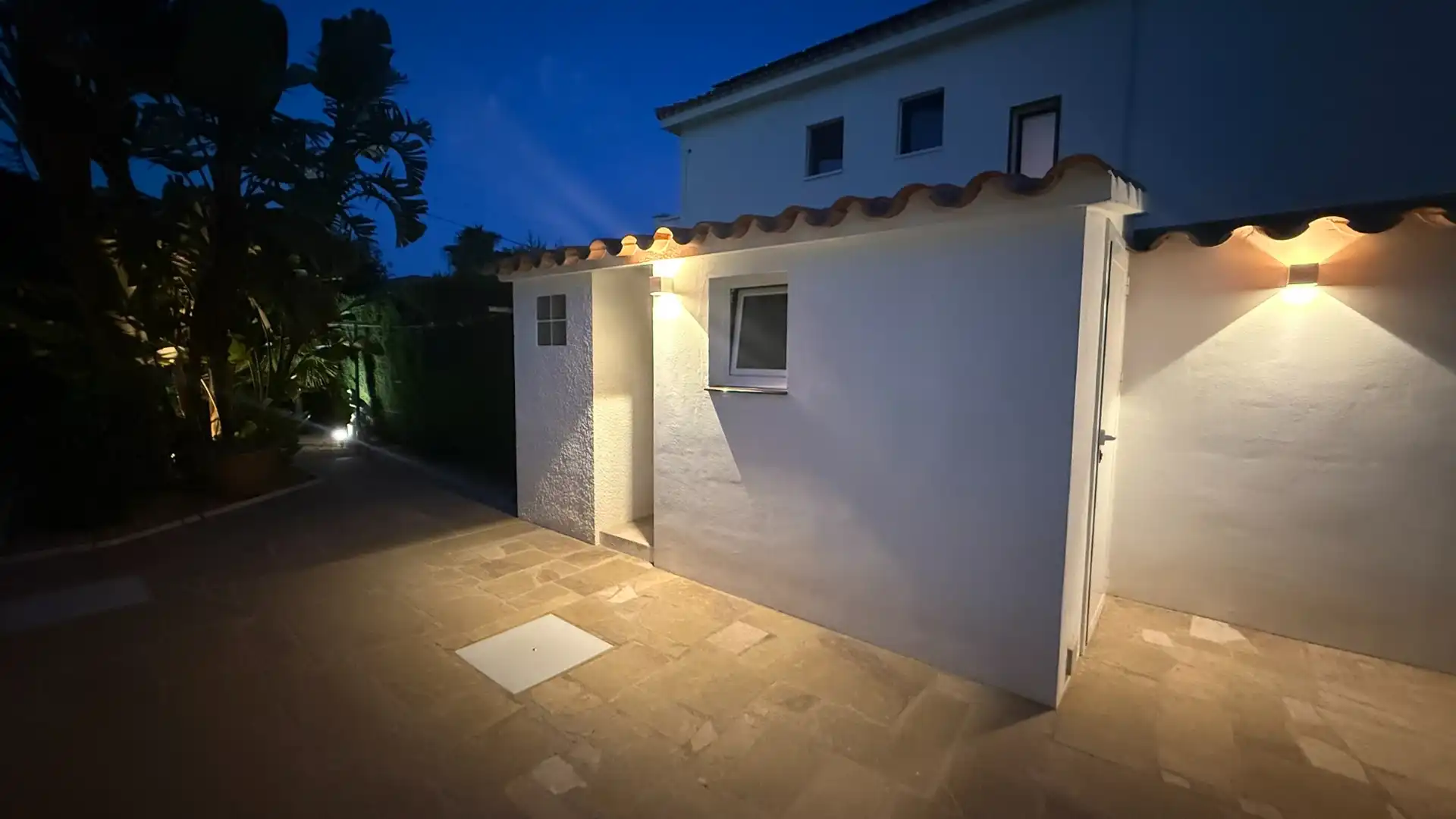 Vista exterior de Casa o chalet en venta en L'Ametlla de Mar  con Aire acondicionado, Jardín privado y Piscina