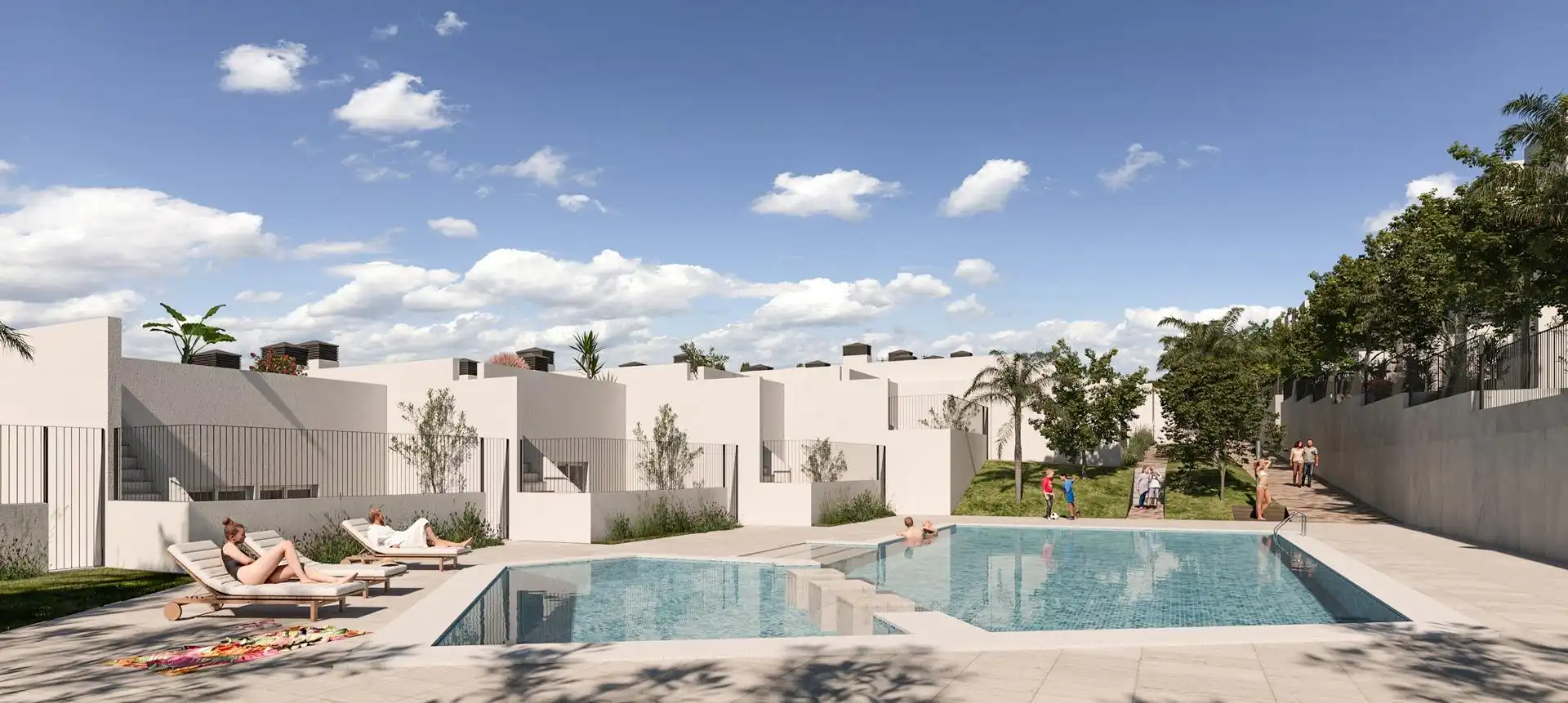 Casa pareada con piscina en venta en Monforte del Cid, imagen 3