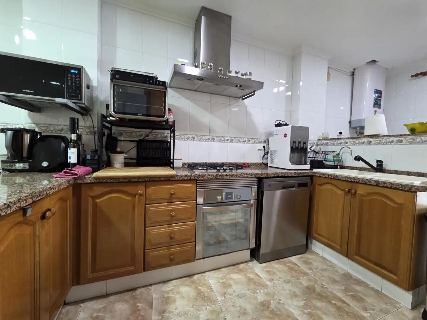 Cuina de Casa adosada en venda en Beniflá amb Aire condicionat, Calefacció i Terrassa
