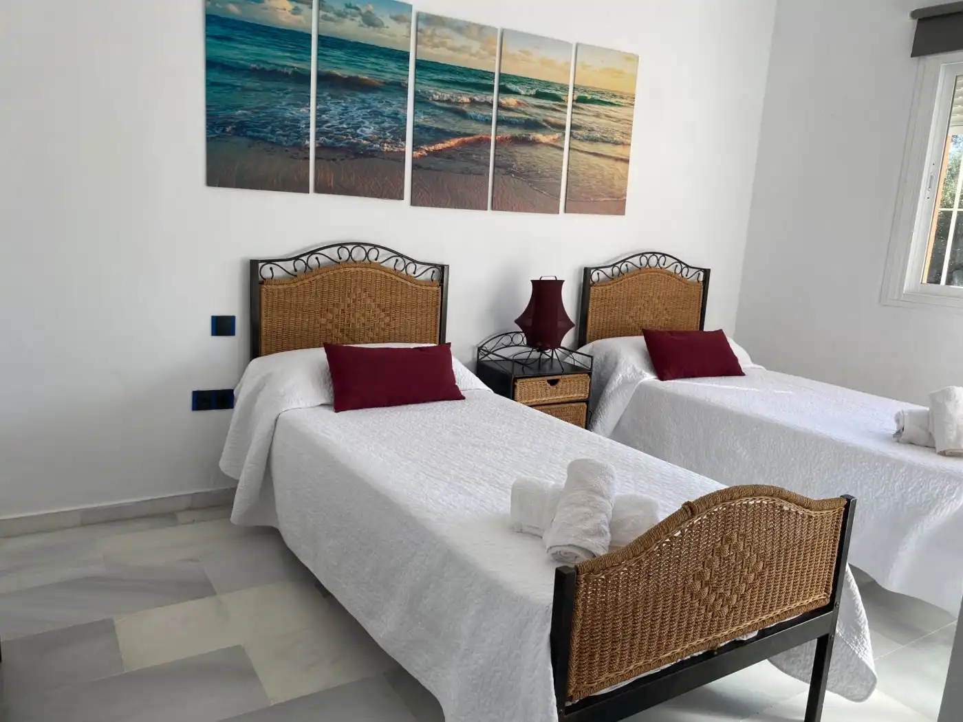 Dormitori de Casa o xalet de lloguer en Sotogrande amb Aire condicionat, Calefacció i Jardí privat