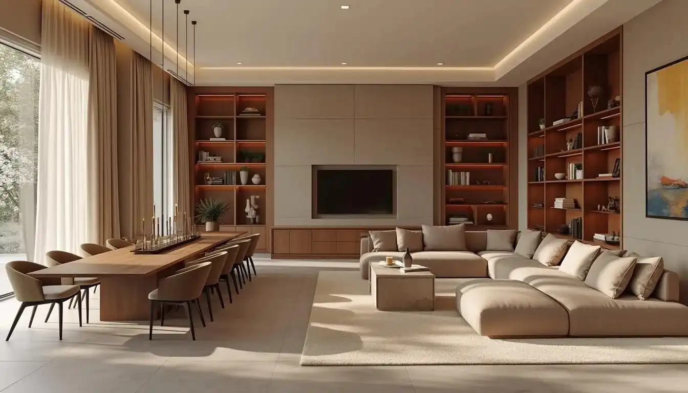 Sala d'estar de Casa o xalet en venda en Boadilla del Monte
