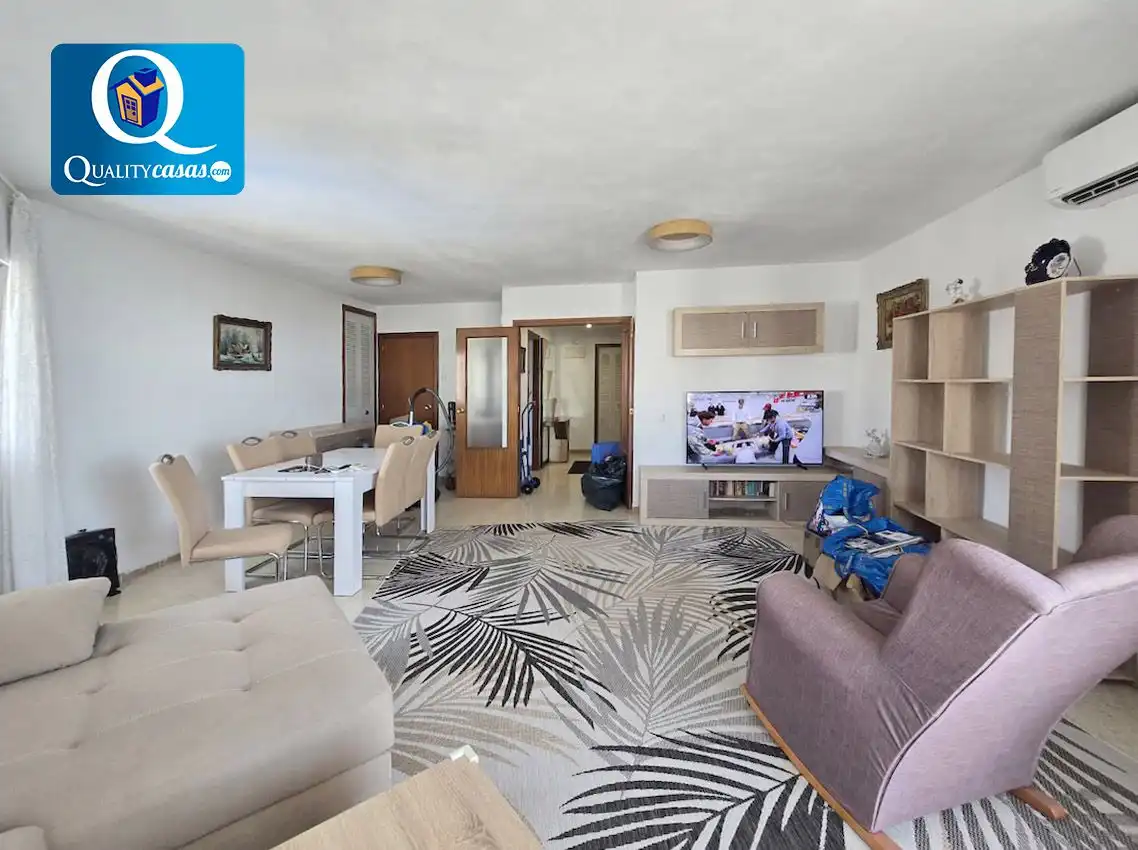 Sala d'estar de Pis en venda en Alicante / Alacant amb Aire condicionat, Calefacció i Balcó