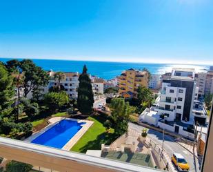 Exterior view of Flat for sale in Benalmádena  with Terrace, Furnished and Community pool