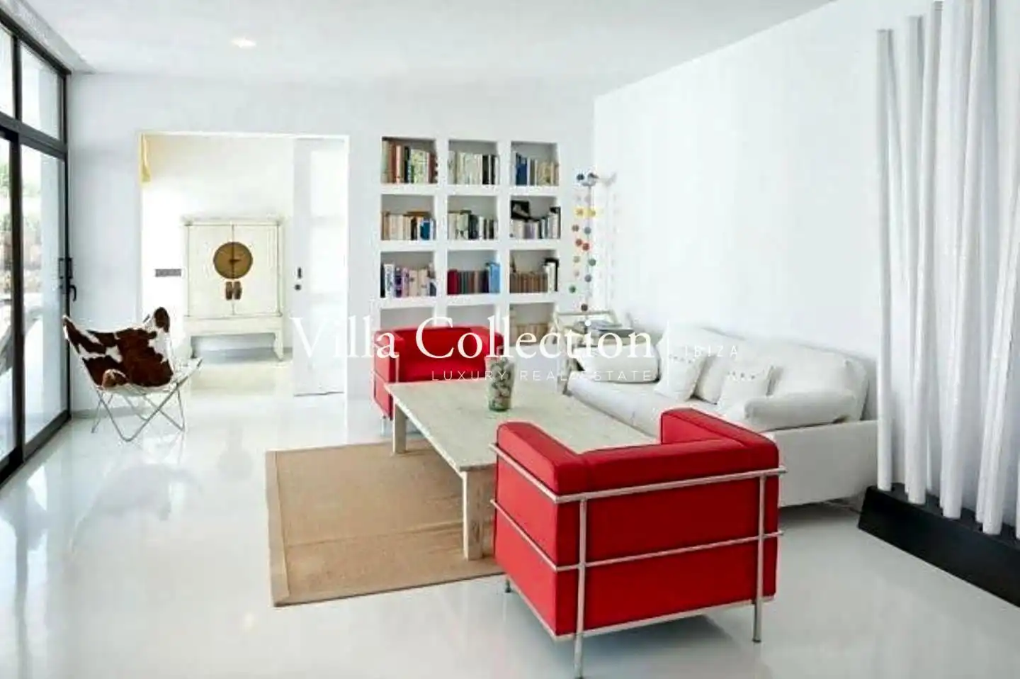 Living room of Houses for sale in Sant Josep de sa Talaia  with Air Conditioner, Private garden and Terrace