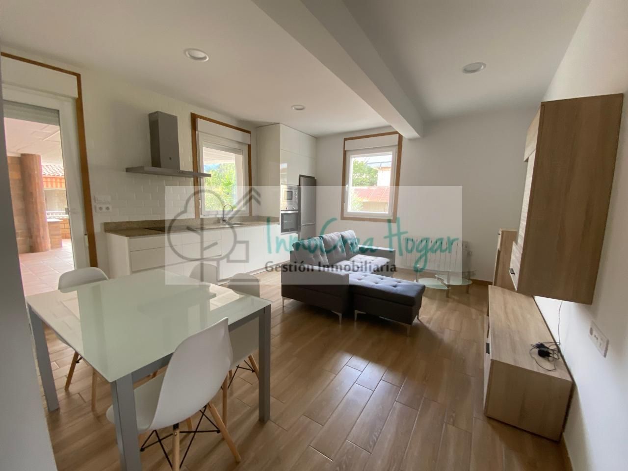 Living room of Flat to rent in Mos  with Heating, Terrace and Storage room