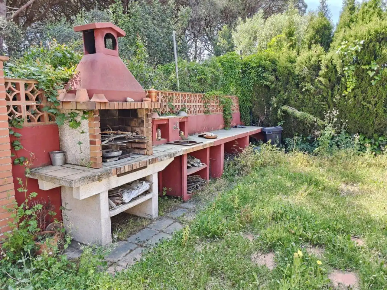 Garten von Haus oder Chalet zum Verkauf in Calonge i Sant Antoni mit Klimaanlage, Privatgarten und Parkett