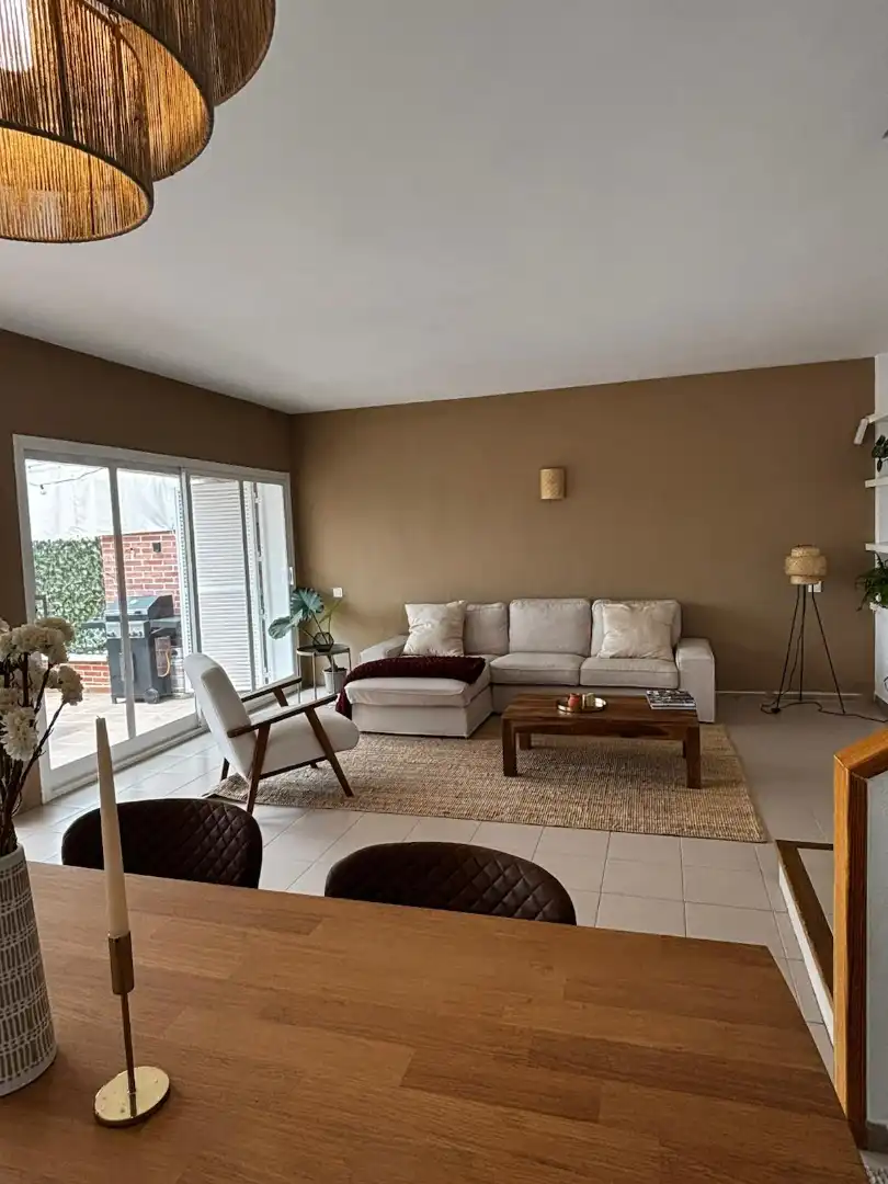 Sala d'estar de Casa adosada de lloguer en Molina de Segura amb Aire condicionat, Terrassa i Moblat