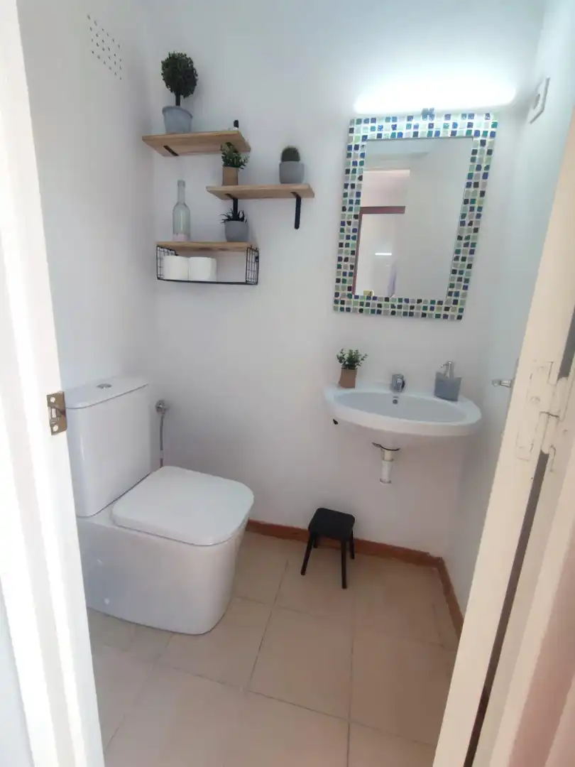 Baño de Dúplex de alquiler en Calonge i Sant Antoni con Amueblado, Horno y Lavadora