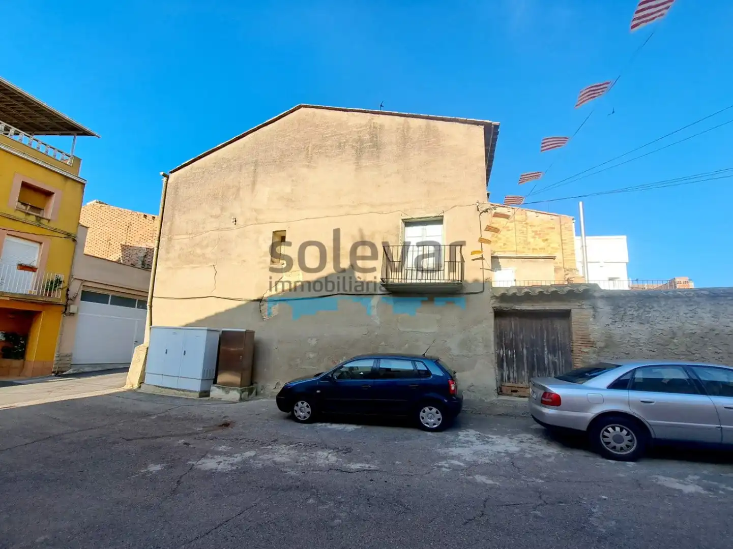 Vista exterior de Casa o xalet en venda en Corbins amb Jardí privat