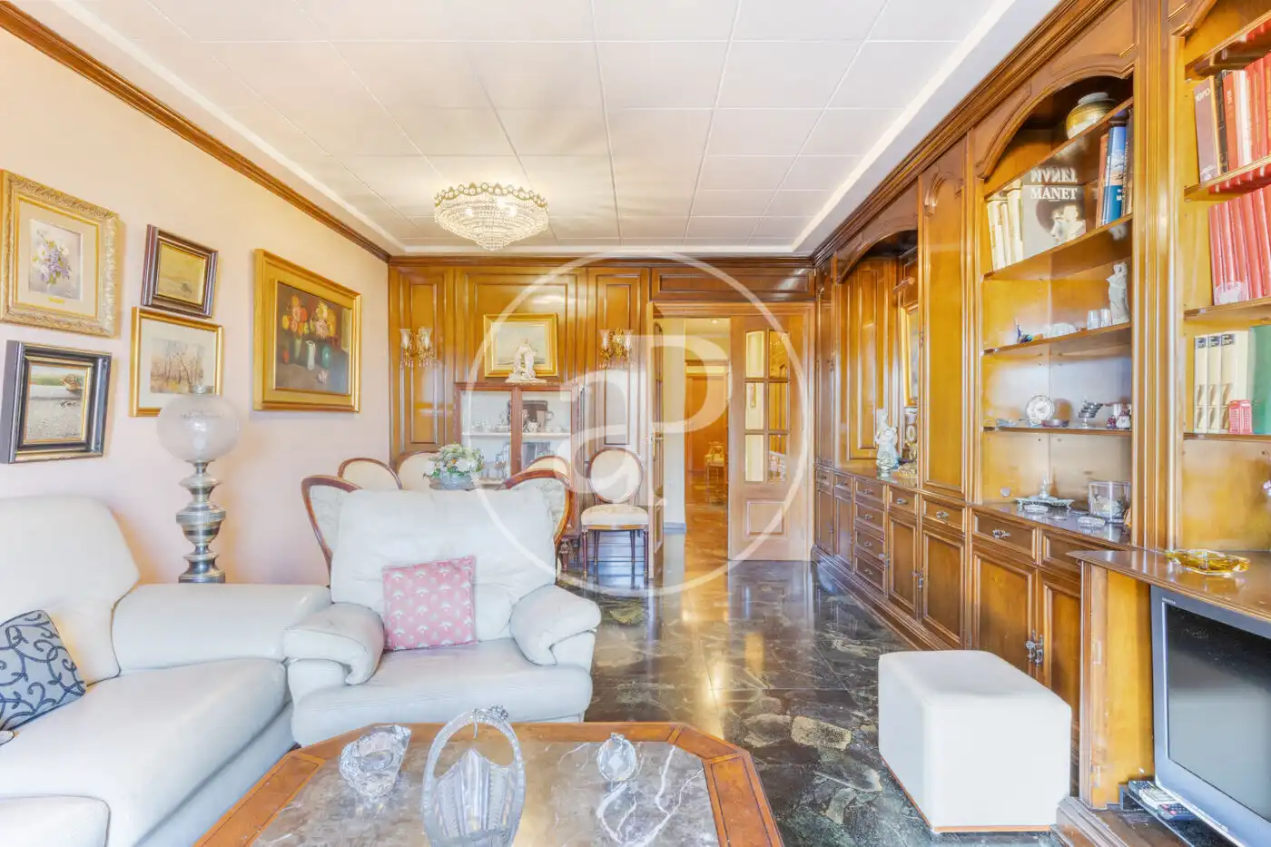 Sala de estar de Piso en venta en Valencia con Aire acondicionado, Calefacción y Balcón
