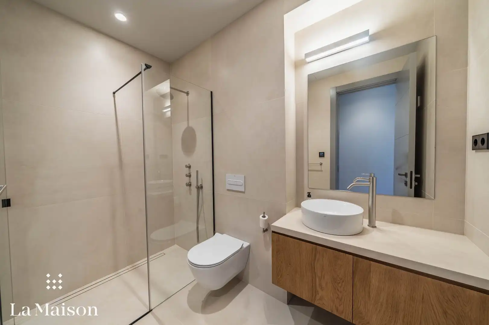 Baño de Casa o chalet en venta en Caldes d'Estrac con Aire acondicionado, Calefacción y Jardín privado
