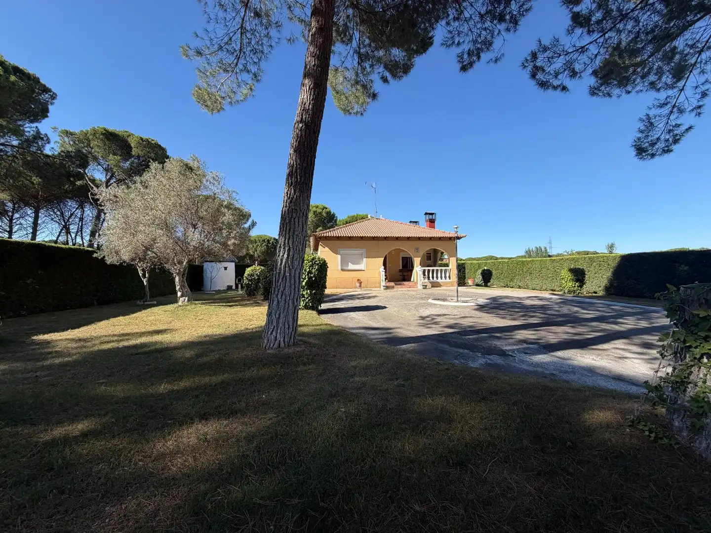 Vista exterior de Finca rústica en venta en Traspinedo con Calefacción, Jardín privado y Terraza