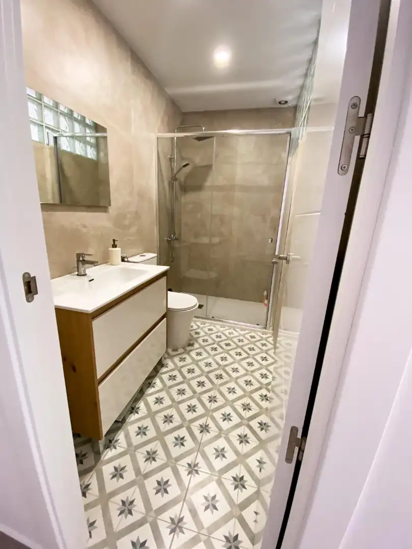 Bathroom of Flat for sale in Vila-seca  with Air Conditioner, Terrace and Furnished