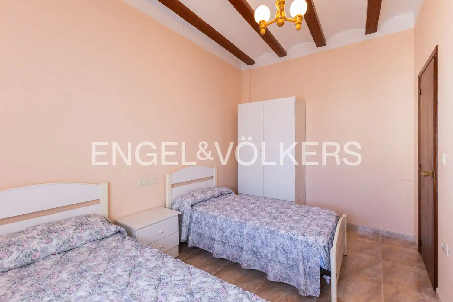 Bedroom of Houses for sale in Villanueva de Castellón  with Heating and Private garden