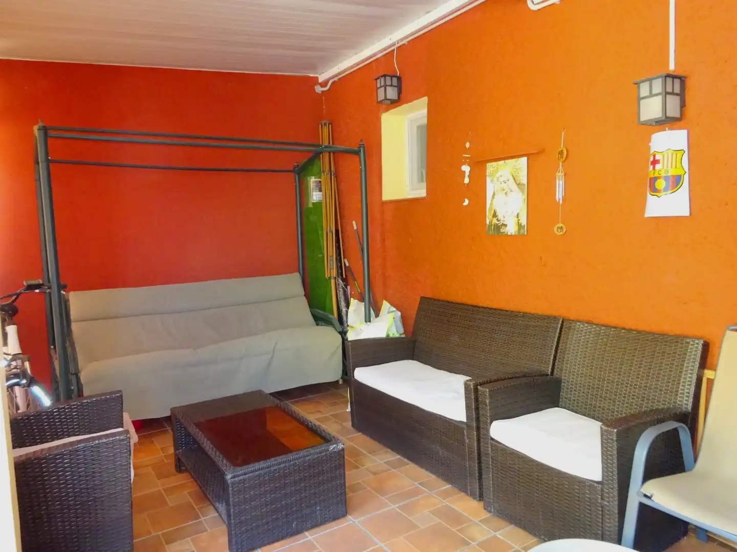 Sala d'estar de Casa o xalet en venda en Alhaurín de la Torre amb Aire condicionat, Jardí privat i Piscina