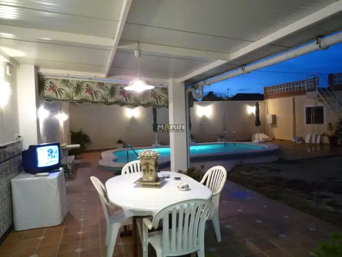 Terrassa de Casa o xalet en venda en Cartagena amb Aire condicionat, Calefacció i Jardí privat