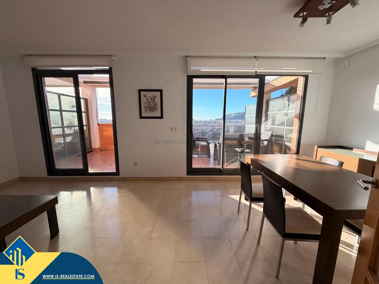 Dining room of Duplexes for sale in Alicante / Alacant  with Terrace, Furnished and Community pool