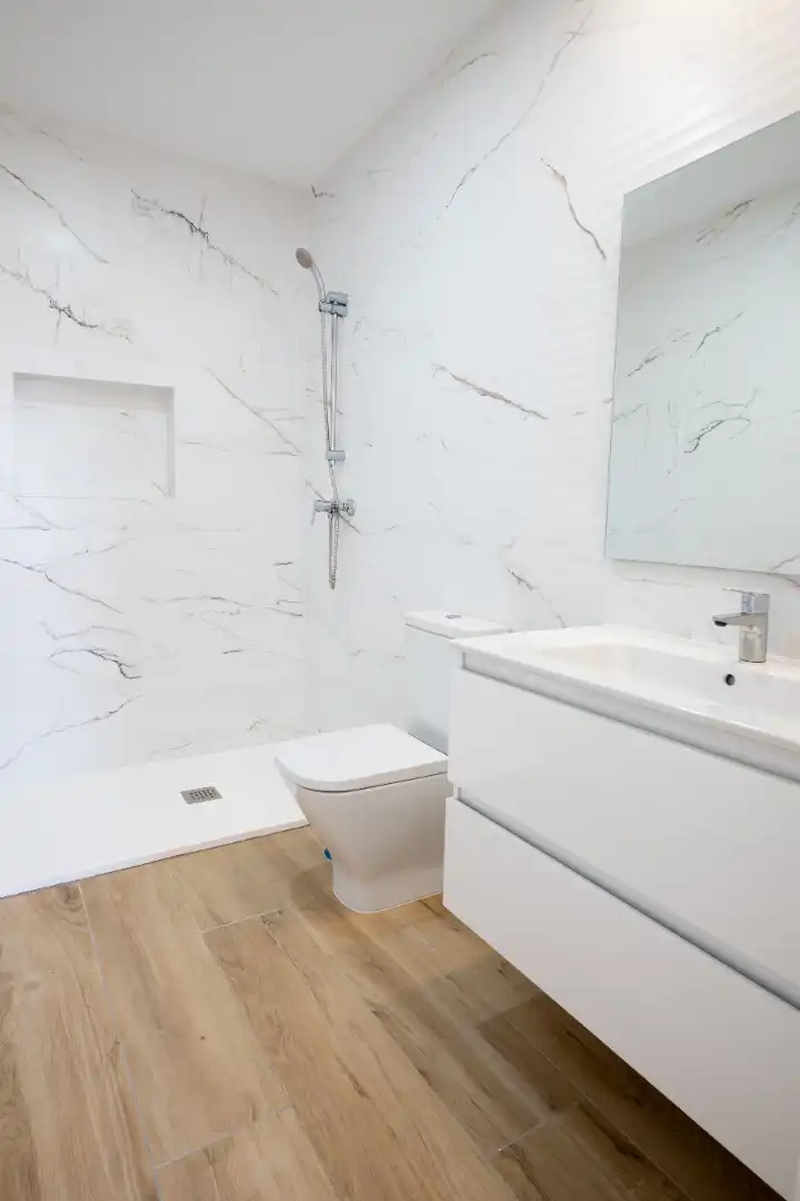 Bathroom of Houses for sale in Villamantilla  with Air Conditioner, Heating and Private garden