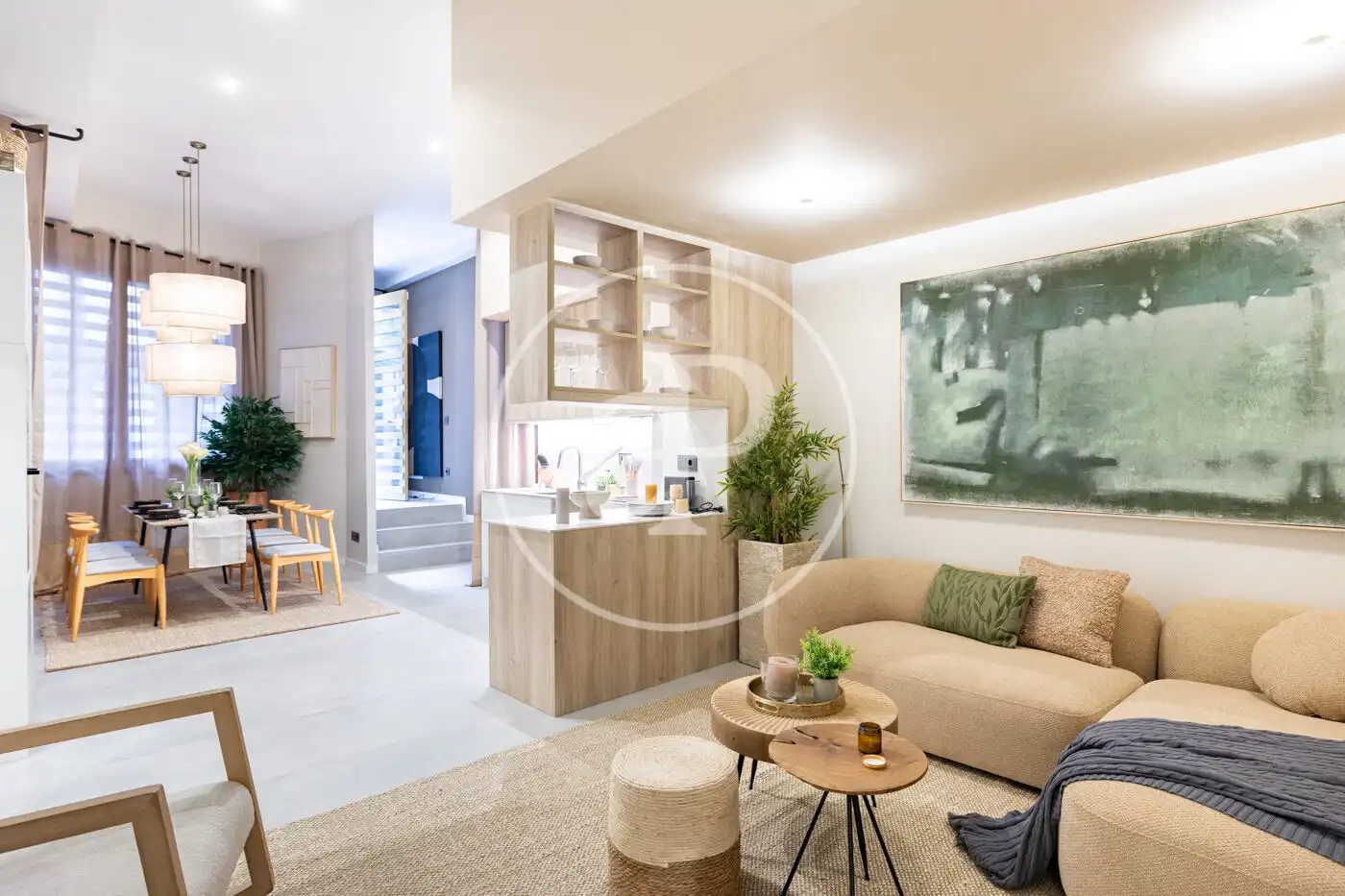 Wohnzimmer von Loft zum Verkauf in  Barcelona Capital mit Klimaanlage, Heizung und Möbliert
