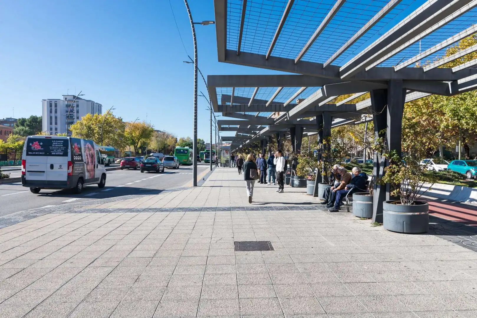 Vista exterior de Pis en venda en Móstoles amb Aire condicionat, Terrassa i Moblat