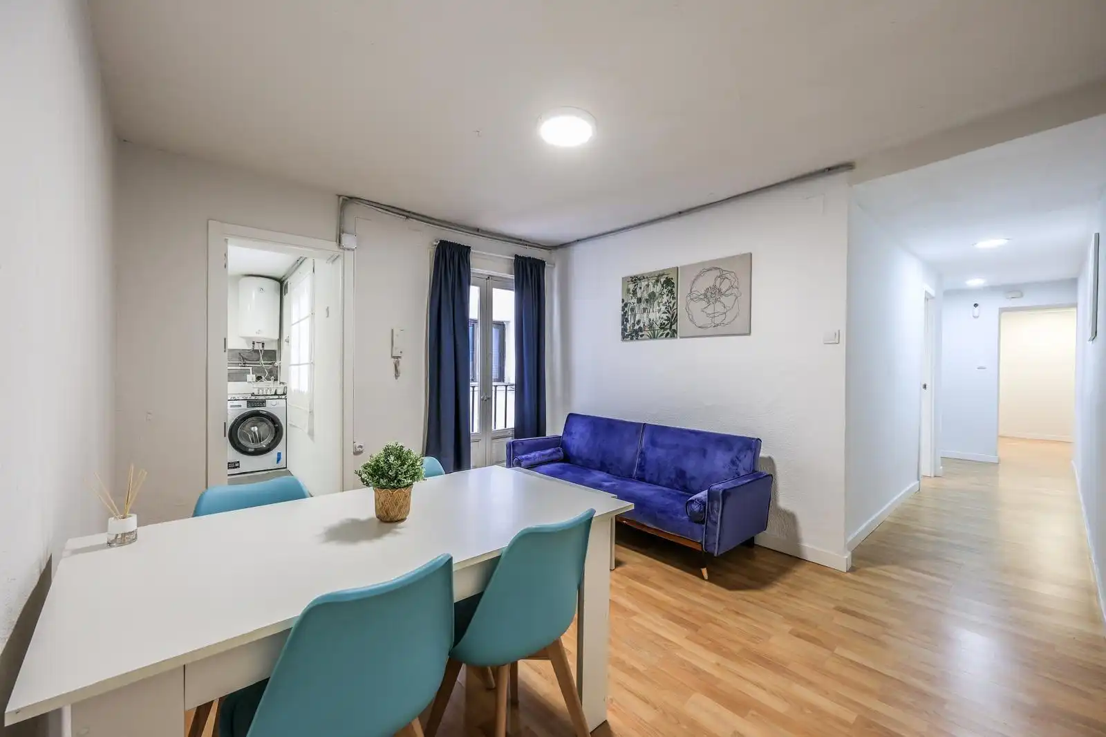 Sala de estar de Piso en venta en Madrid con Calefacción y Amueblado