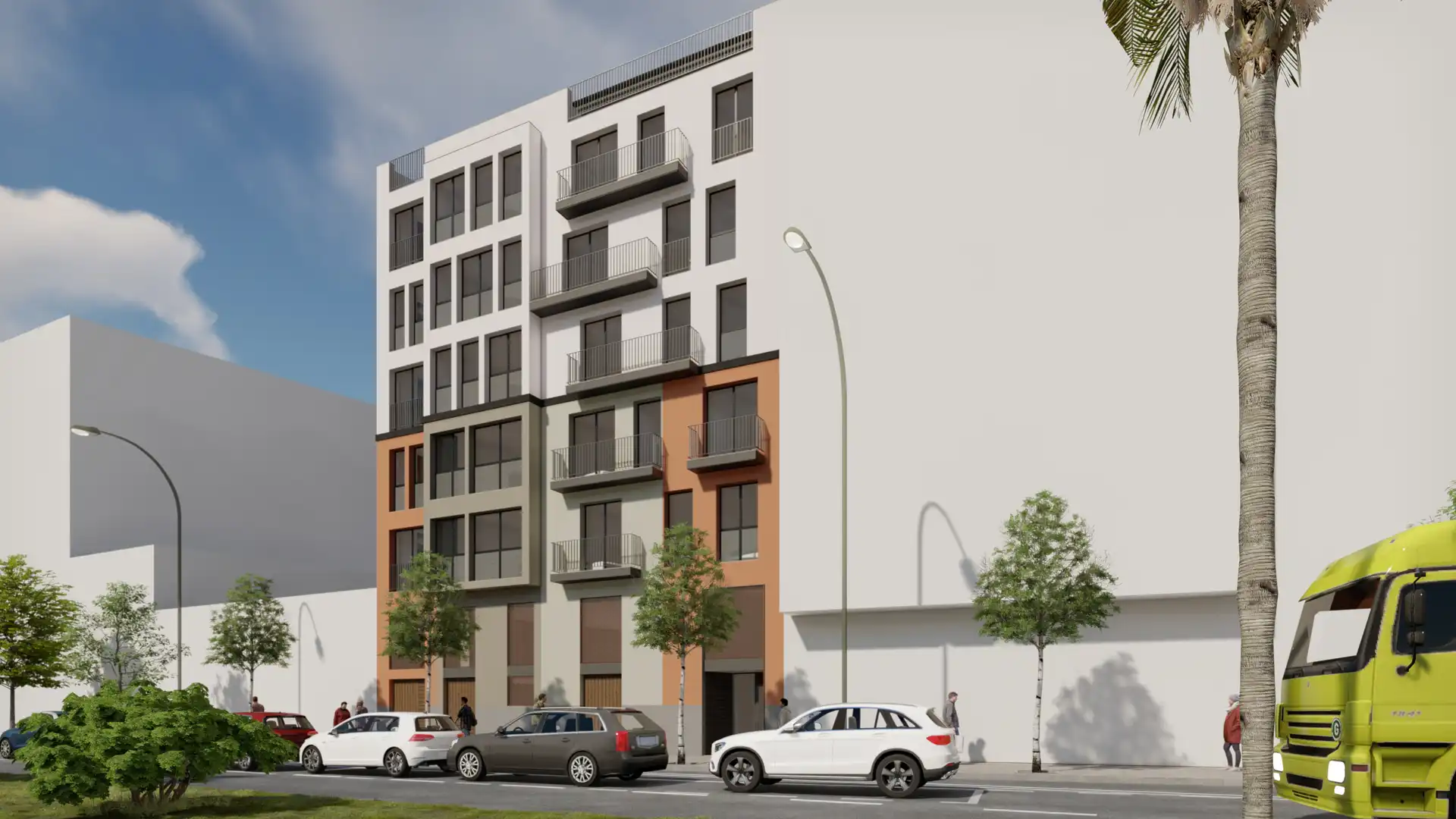 Vista exterior de Piso en venta en Castellón de la Plana / Castelló de la Plana con Aire acondicionado, Calefacción y Parquet