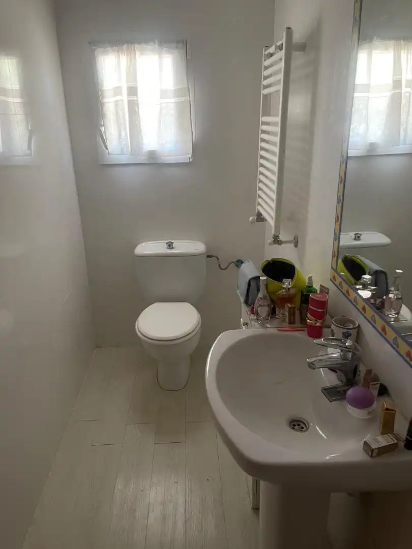 Baño de Casa o chalet en venta en Valdeavero con Calefacción, Jardín privado y Parquet