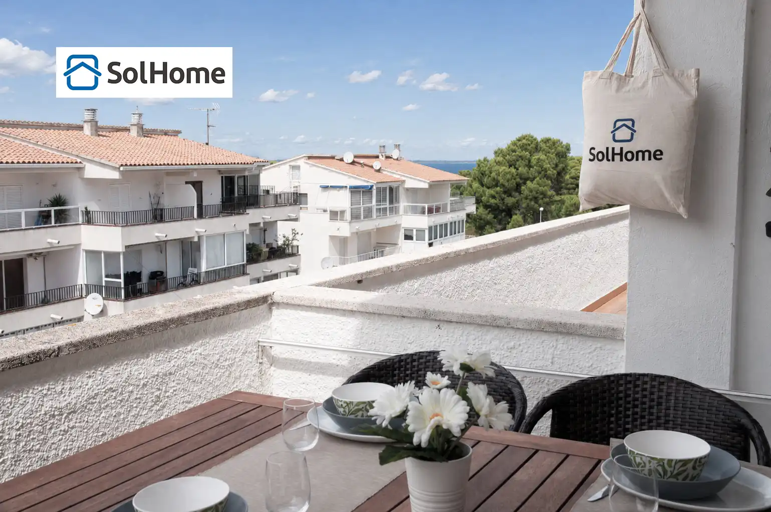 Terraza de Ático en venta en L'Escala con Calefacción, Terraza y Amueblado