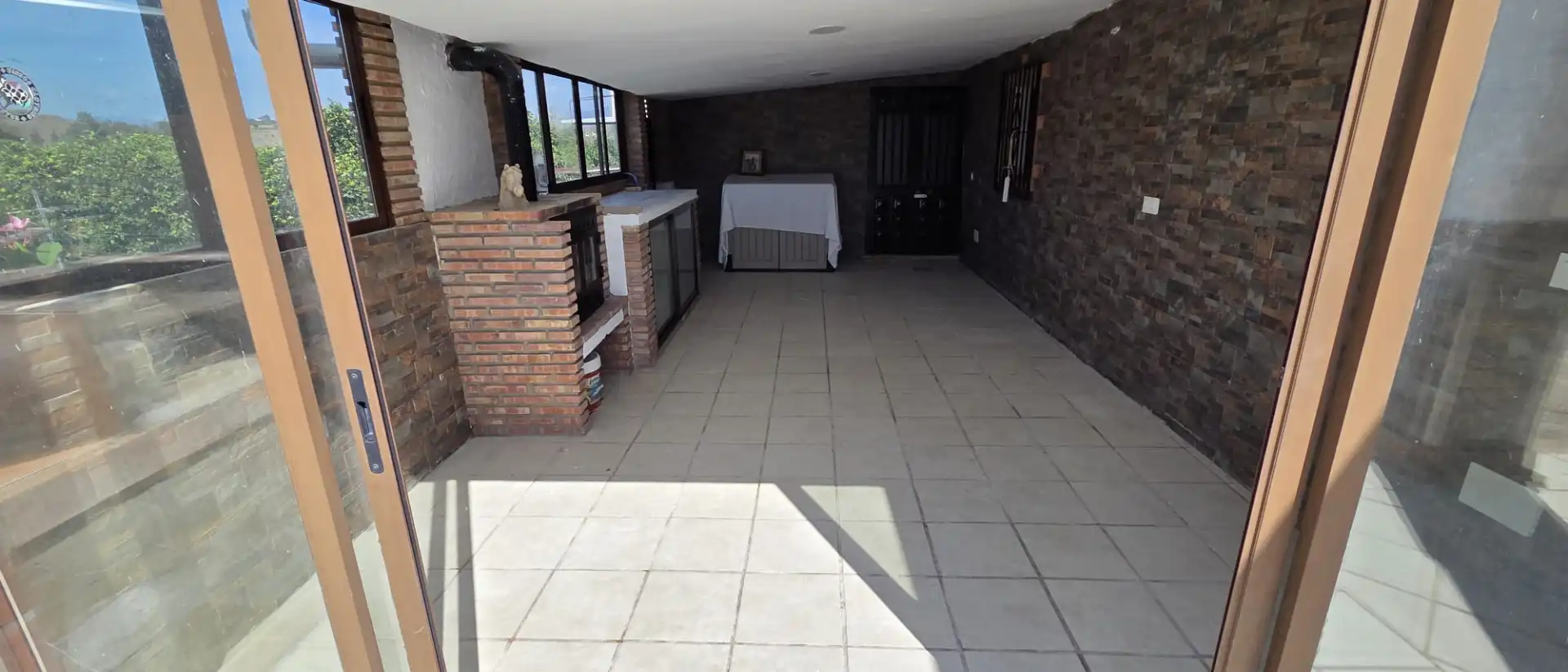 Terrasse von Country house zur Miete in El Romeral - Peñón de Zapata