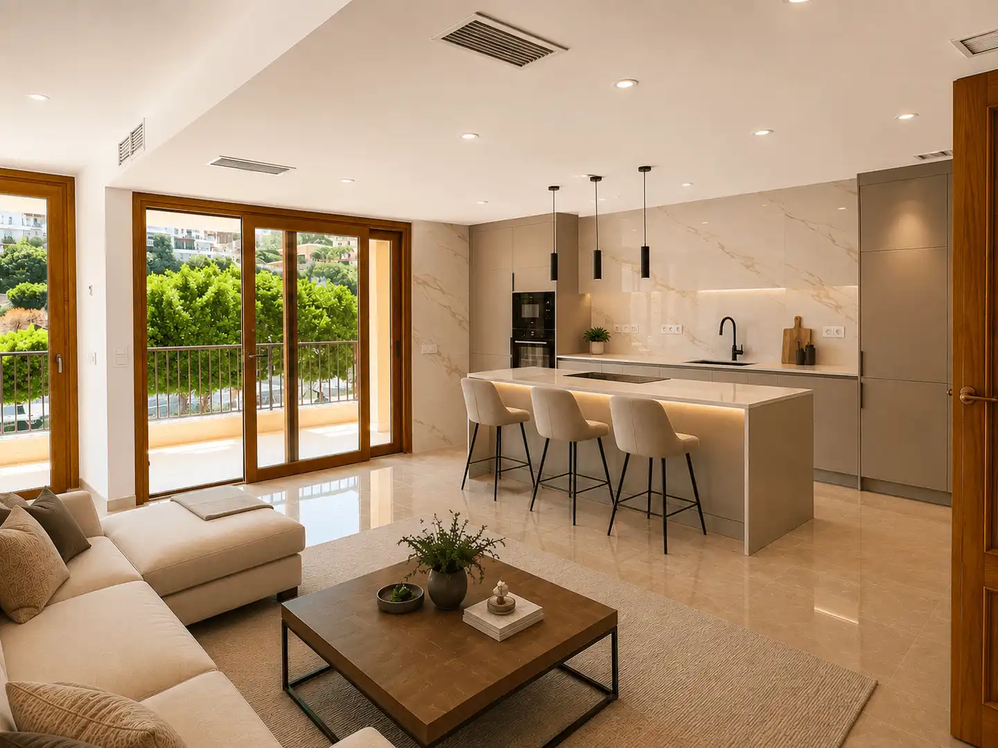 Kitchen of Apartments for sale in Manacor  with Air Conditioner, Storage room and Balcony