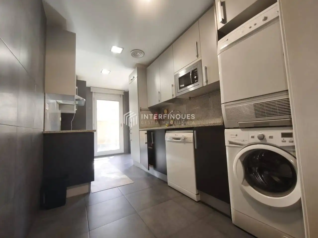 Kitchen of Duplexes for sale in Badalona  with Air Conditioner, Heating and Parquet flooring