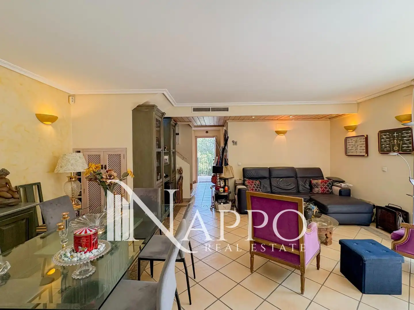 Sala d'estar de Dúplex en venda en Calvià amb Aire condicionat, Calefacció i Jardí privat