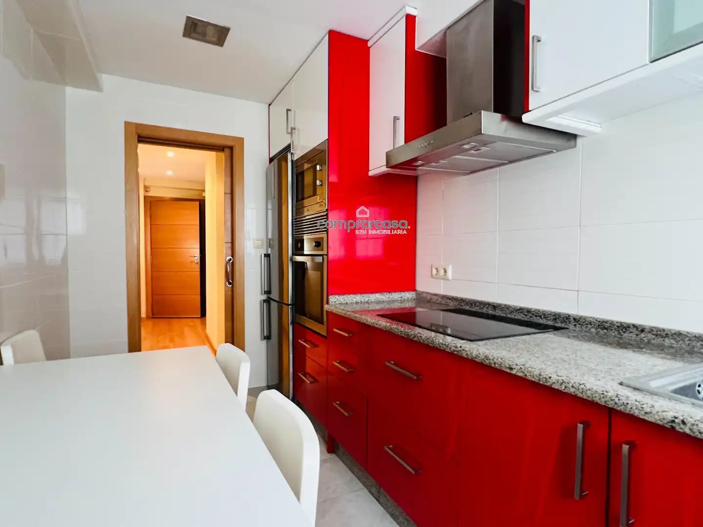 Cocina de Piso de alquiler en A Coruña Capital  con Amueblado
