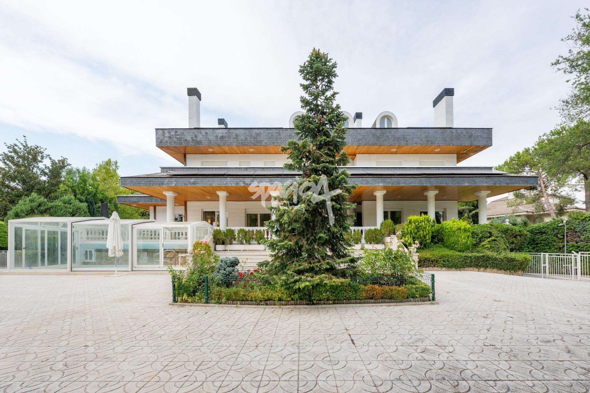 Vista exterior de Casa o xalet en venda en Pozuelo de Alarcón