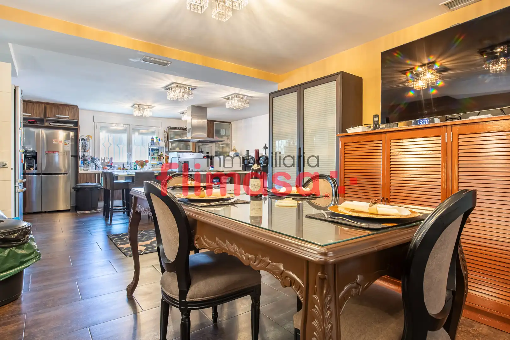 Dining room of Houses for sale in Villaviciosa de Odón  with Air Conditioner, Heating and Private garden