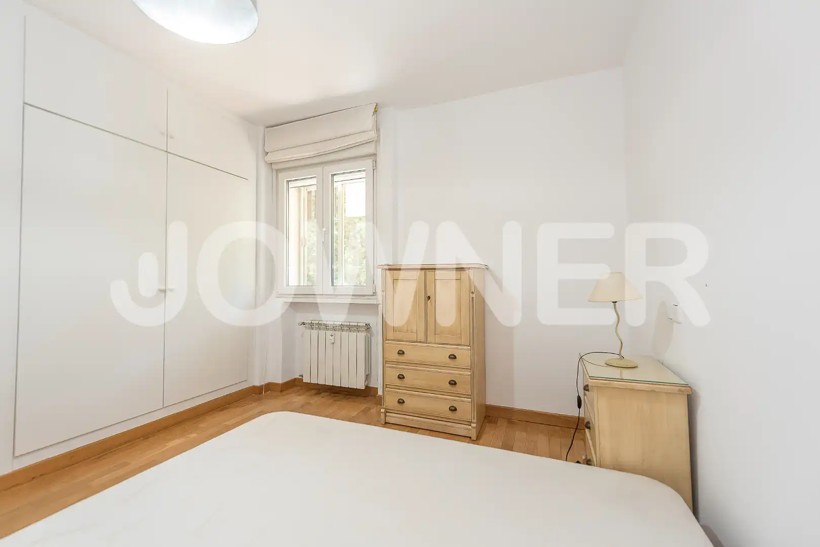 Schlafzimmer von Wohnung zur Miete in Madrid mit Klimaanlage, Heizung und Terrasse