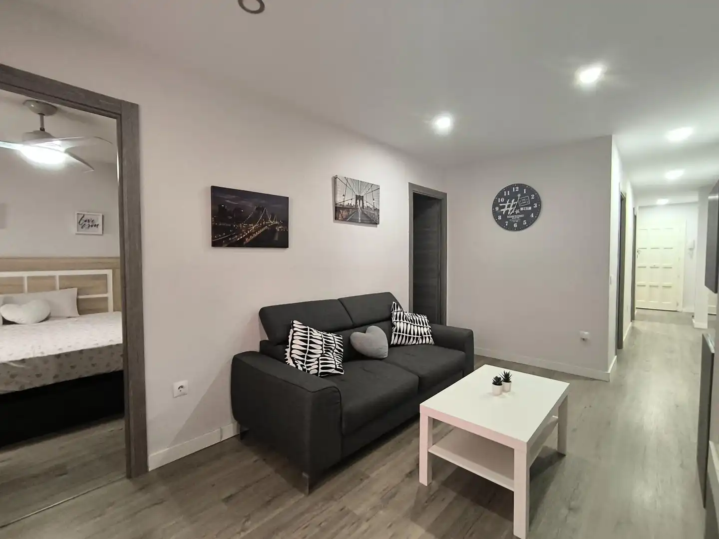Sala de estar de Piso en venta en Málaga con Aire acondicionado y Amueblado