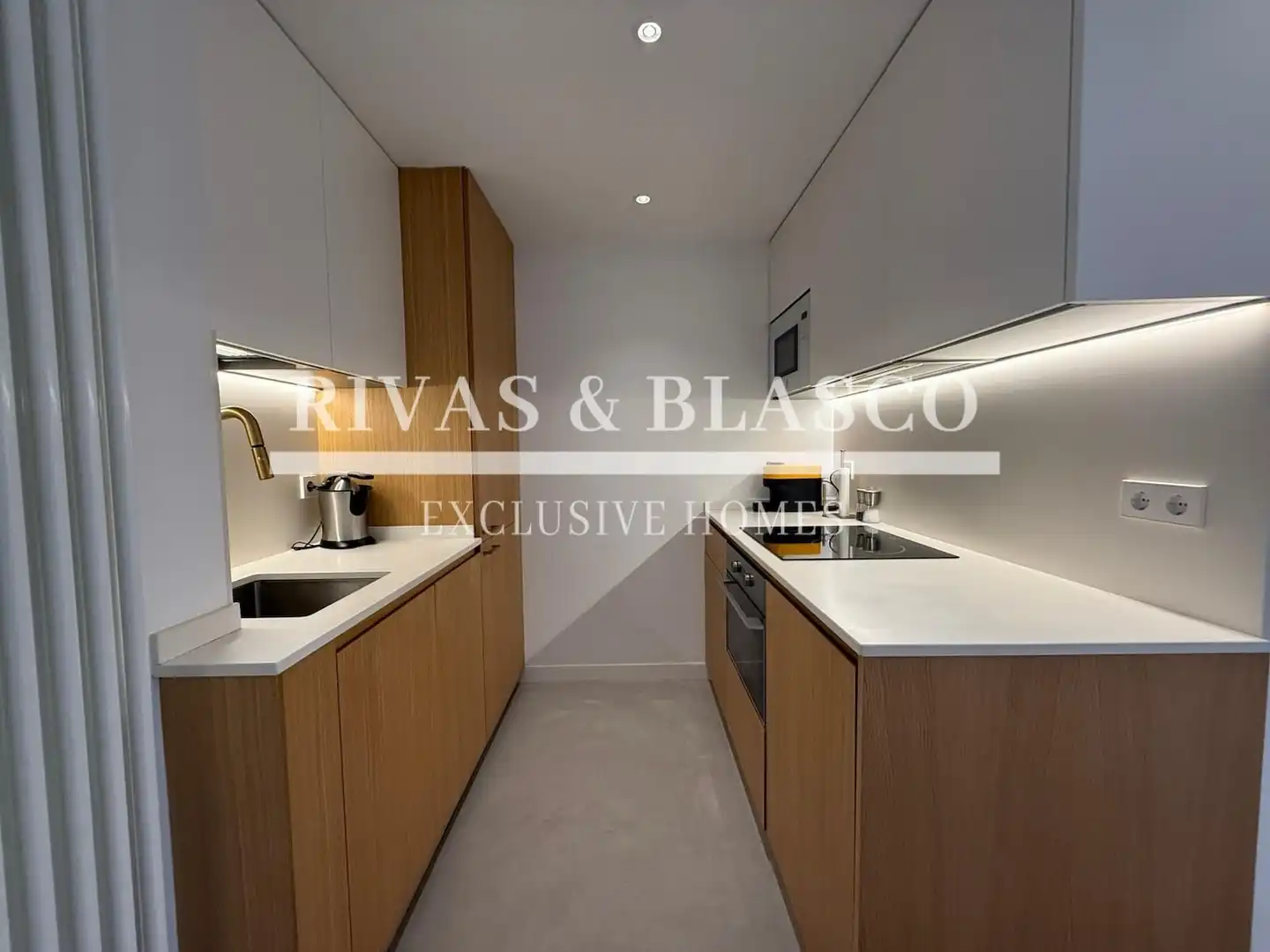 Cocina de Apartamento de alquiler en Donostia - San Sebastián  con Calefacción, Terraza y Amueblado