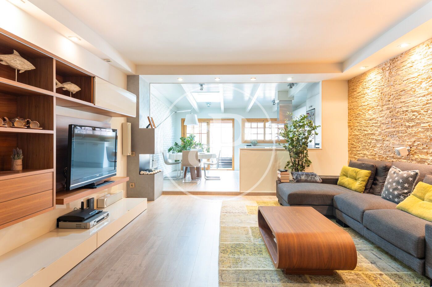 Living room of Duplex for sale in Sabadell  with Air Conditioner, Heating and Terrace