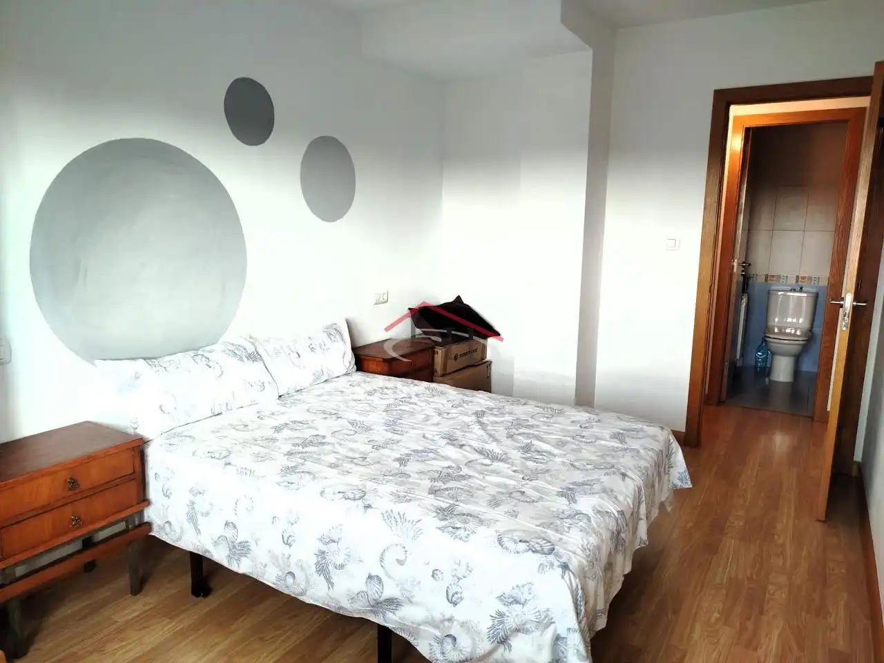 Schlafzimmer von Wohnungen zur Miete in Villaquilambre mit Heizung, Parkett und Terrasse