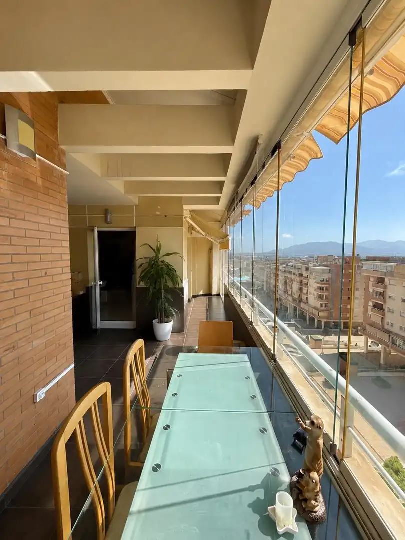 Terrasse von Dachboden zum Verkauf in Málaga mit Klimaanlage, Terrasse und Abstellraum