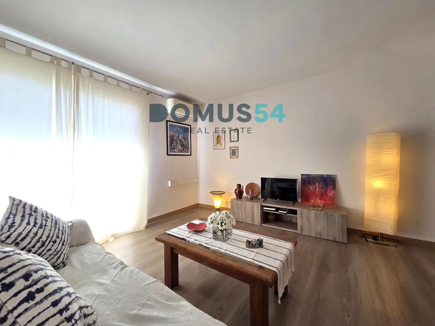 Sala de estar de Piso en venta en Sa Pobla con Aire acondicionado y Terraza