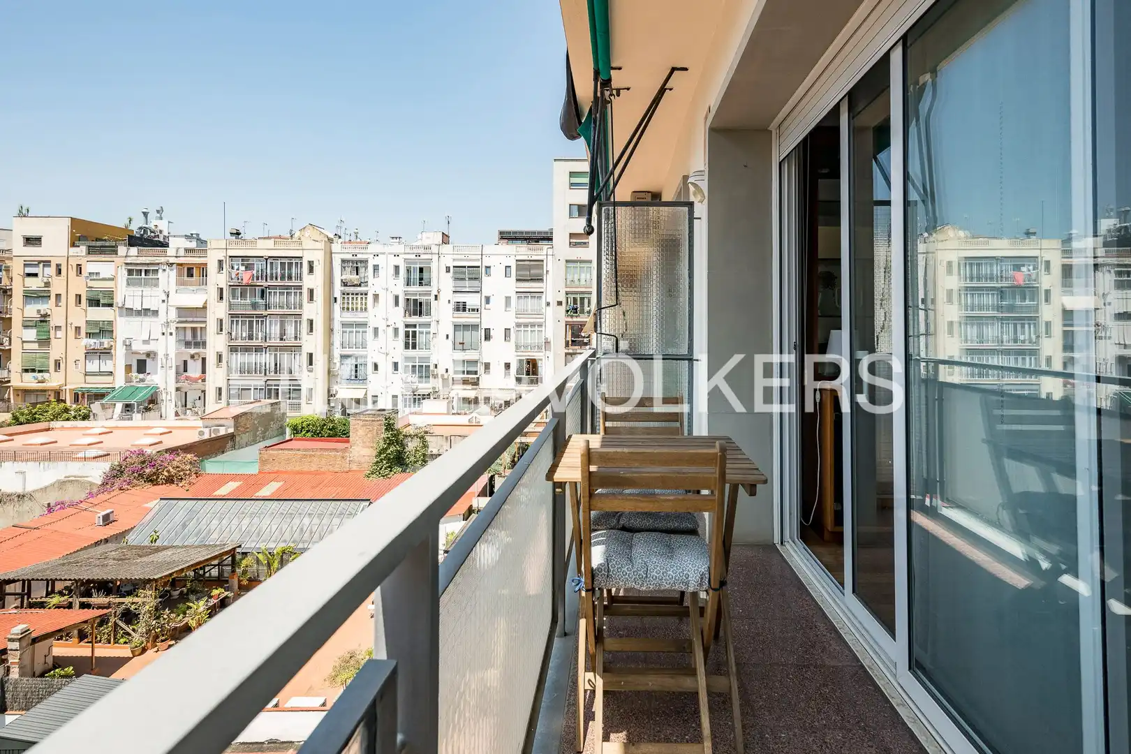 Terrasse von Wohnung zum Verkauf in Barcelona mit Klimaanlage, Heizung und Parkett