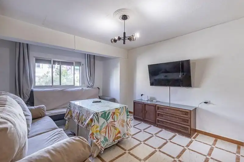 Sala de estar de Piso en venta en Granada con Terraza