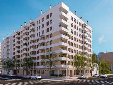 Pis d'obra nova amb piscina en venda a Carrer de Sant Vicent Màrtir 235