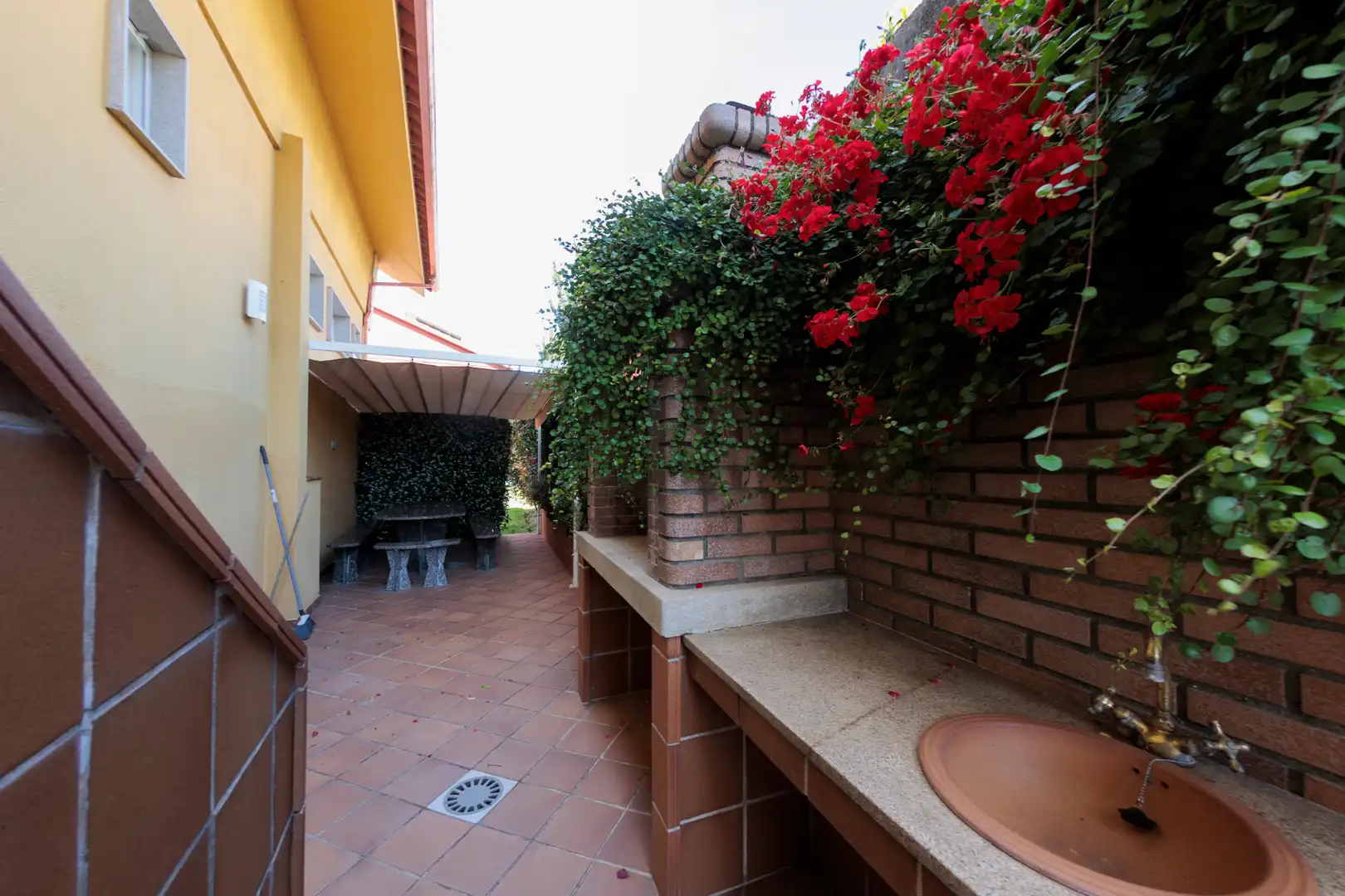 Terraza de Casa o chalet en venta en Vigo  con Jardín privado, Parquet y Terraza