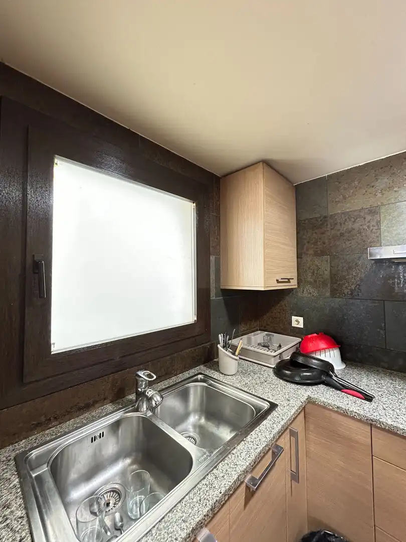 Cocina de Piso en venta en Santa Coloma de Farners con Aire acondicionado, Calefacción y Terraza