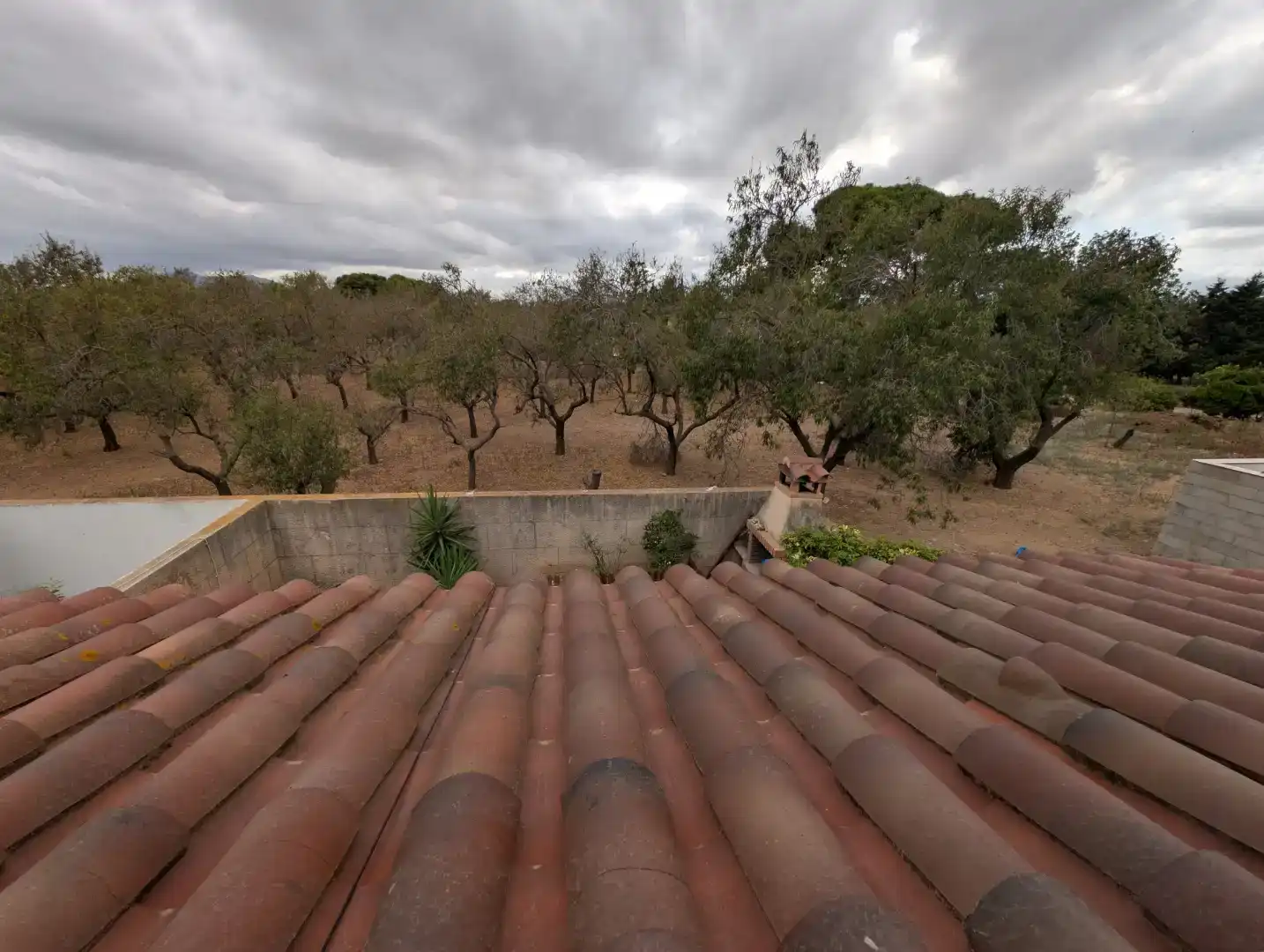 Jardí de Casa adosada en venda en Camarles amb Aire condicionat i Balcó